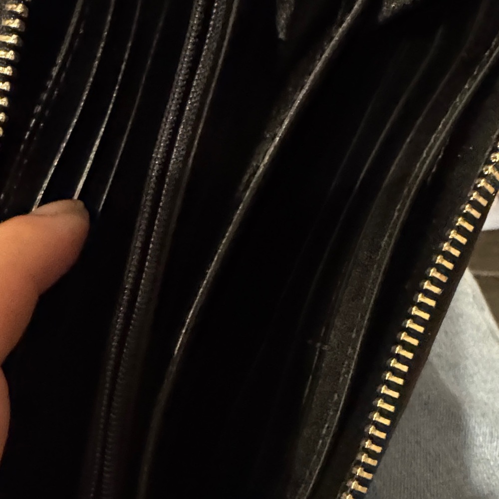 Kate Spade Black Embossed Wallet - Picture 2 of 6